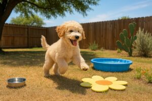 puppy care tips summer texas